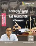 Mahecha Spring Board Academy RAS Foundation Ethics (Nitishastra) By Vijay Singh Shekhawat For All Competitive Exam Latest Edition